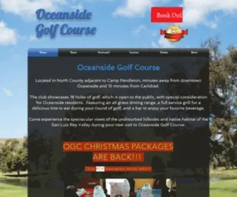 Playoceansidegolf.com(Oceanside Golf Course) Screenshot