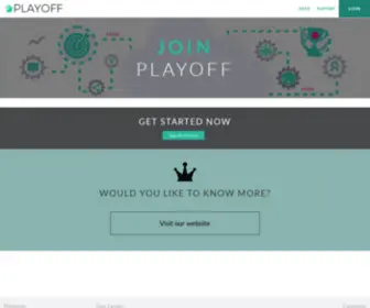 Playoffgamification.io(Gamification platform) Screenshot