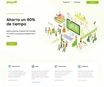 Playoffinformatica.com(Programa gestión socios online) Screenshot