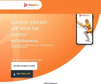 Playone.in(New Fantasy Cricket App To Download And Play In 2020) Screenshot
