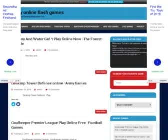 Playonlineflashgames.info(Online PFG) Screenshot