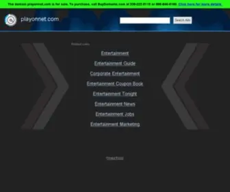 Playonnet.com(Playonnet) Screenshot