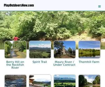 Playoutdoorsnow.com(A Selection of Premium Properties) Screenshot