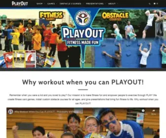 Playoutthegame.com(At-Home Fitness, Bodyweight Exercises & Workout Card Games) Screenshot