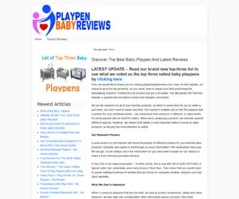 Playpenbabyreviews.com(You Better See These 2020 Reviews) Screenshot