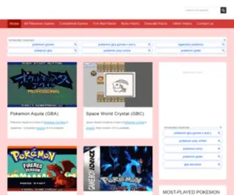 Playpokemongames.net(Play Pokemon Games Online) Screenshot