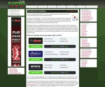 Playpokeronline.com Screenshot