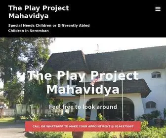 Playproject.com.my(The Play Project Mahavidya) Screenshot