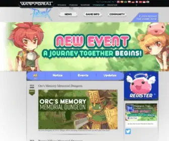 Playragnarok.com(Ragnarok Online) Screenshot