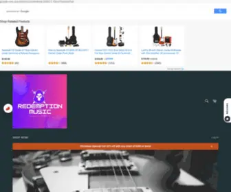 Playredemptionmusic.com(Redemption Music) Screenshot