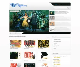 Plays.com(Broadway Tickets & Reviews) Screenshot