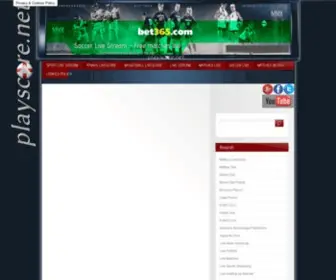 Playscore.net(Free matches live) Screenshot
