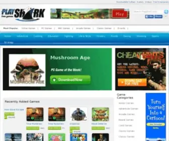 Playshark.com(Play Free Online Games) Screenshot