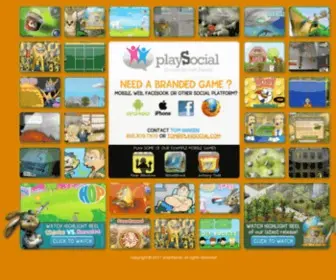 Playsocial.com(Playsocial) Screenshot