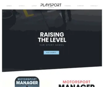 Playsportgames.com(Creator of Motorsport Manager) Screenshot