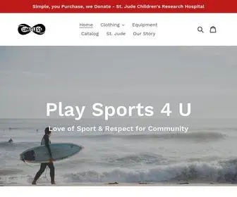 Playsports4U.com(Play Sports 4 U) Screenshot