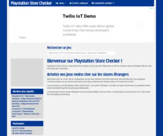 Playstation-Store-Checker.com(FuelPHP Framework) Screenshot