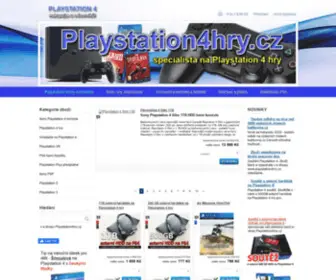 Playstation4HRY.cz(Je oblíbený herní e) Screenshot