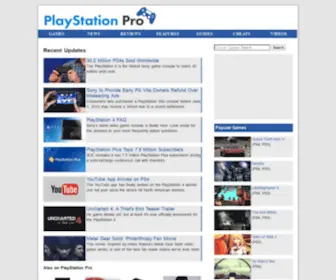 Playstationpro2.com(PlayStation Pro 2.0) Screenshot