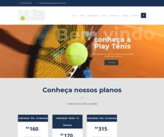 Playtenislondrina.com.br(Tênis) Screenshot