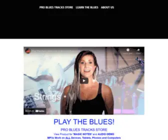 Playtheblues.com(Blues piano blues guitar blues bass blues saxophone blues organ blues horn section blues trumpet blues trombone blues flute blues synth blues keys blues keyboards blues tuba blues clarinet blues oboe blues recorder blues vibes blue cello blues violin) Screenshot