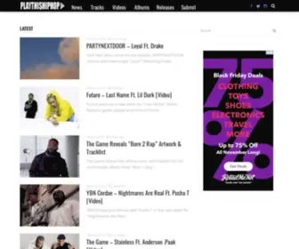 Playthishiphop.com(New hip hop music) Screenshot