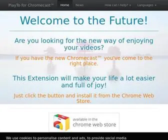 Playtochromecast.com(Playtochromecast) Screenshot