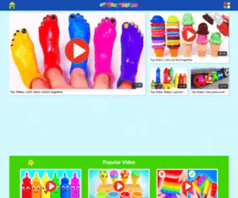 Playtoys.tv(Creative and educational videos with various toys for babies) Screenshot