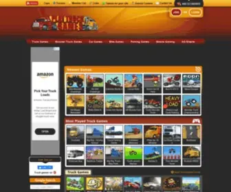 Playtruckgames.net(Truck games) Screenshot