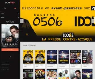 Playvod-SN.com(PlayVOD Sénégal) Screenshot