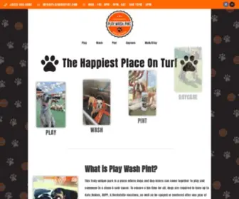 Playwashpint.com(The Happiest Place on Turf) Screenshot