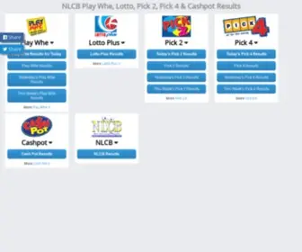 Playwhelottopick.com Screenshot