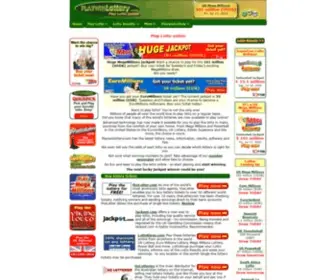 Playwinlottery.com(Play Lotto Online) Screenshot