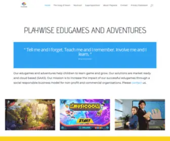 Playwise.net(License our educational games and adventures for kids) Screenshot