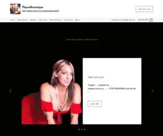 Playwithmonique.com(Escort Service) Screenshot