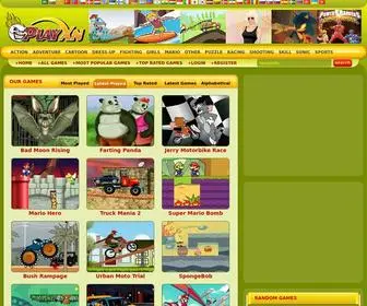 Playxn.com(Play Action Games) Screenshot