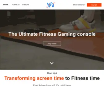 Playyipli.com(Transforming Screen time to Fitness time) Screenshot