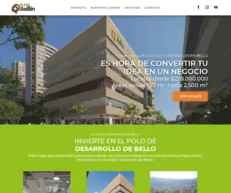 Plazabeillin.com(Conoce Plaza Beillín locales comerciales en Bello) Screenshot