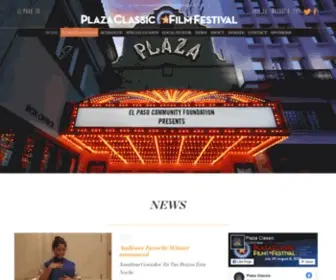 Plazaclassic.com(Plaza Classic Film Festival) Screenshot