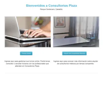 Plazaconsultorios.com.ar(Consultorios Plaza) Screenshot