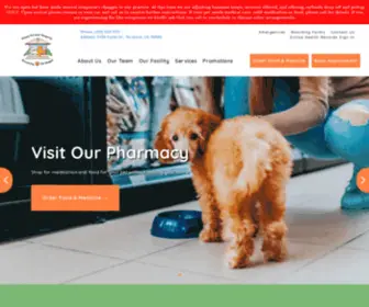 Plazadelamoanimalhospital.com(Veterinarian in Torrance) Screenshot