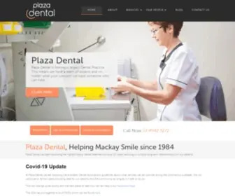 Plazadental.com.au(Plaza Dental) Screenshot