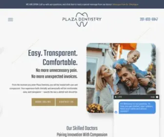 Plazadentistry.com(Teaneck New Jersey Dentist) Screenshot