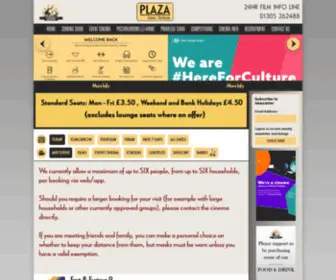 Plazadorchester.com(Plaza Cinema) Screenshot