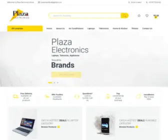 Plazaelectronics.in(Plaza Electronics) Screenshot