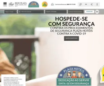 Plazahoteis.com.br(Rede Plaza de Hotéis) Screenshot