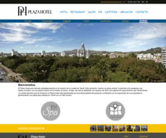 Plazahoteldetandil.com.ar(Plaza Hotel de Tandil) Screenshot