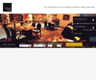 Plazainn.com.qa(Plaza Inn Doha) Screenshot