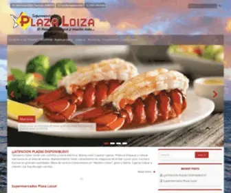 Plazaloiza.com(Supermercados Plaza Loiza) Screenshot