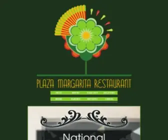 Plazamargaritarestaurant.com(Plaza margarita restaurant) Screenshot